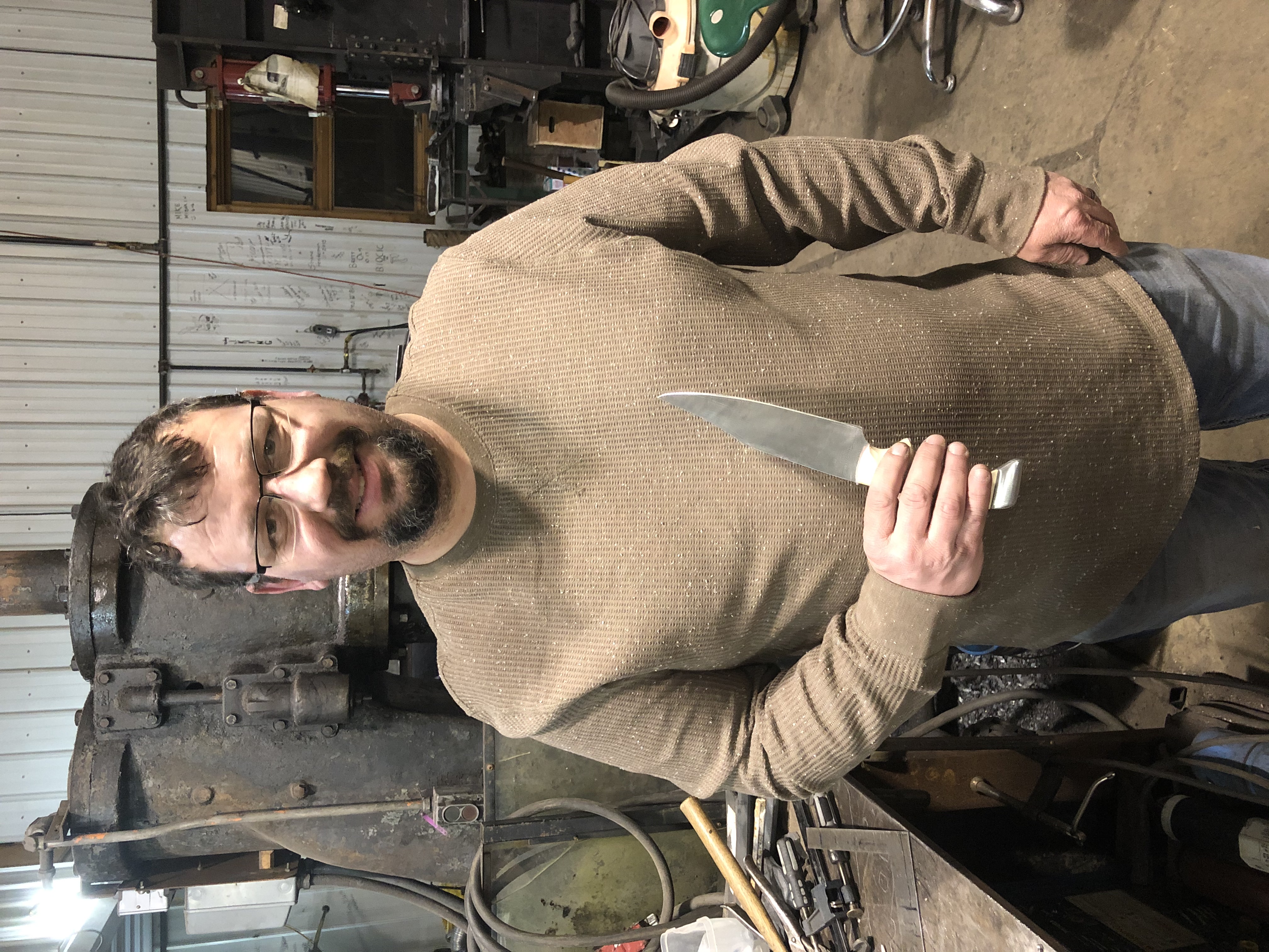 Chris Integral pommel bowie Feb 2020